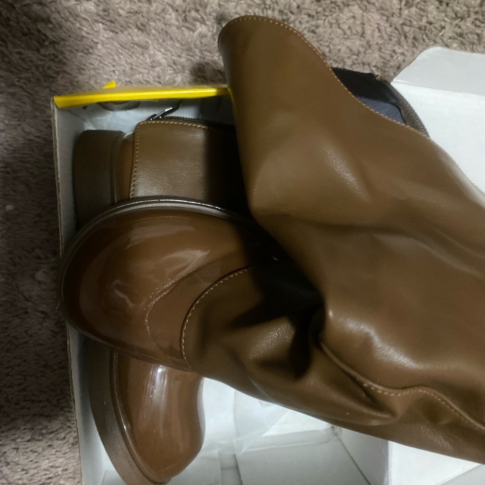 Brown Leather Boots